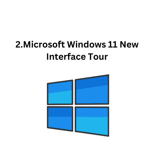 2.Microsoft Windows 11 New Interface Tour